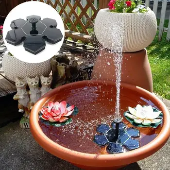 

Gareden Solar Water Fountain Power Garden Pond Decor Floating Fountain Freestanding Submersible Solar Panel Water Pump Kit