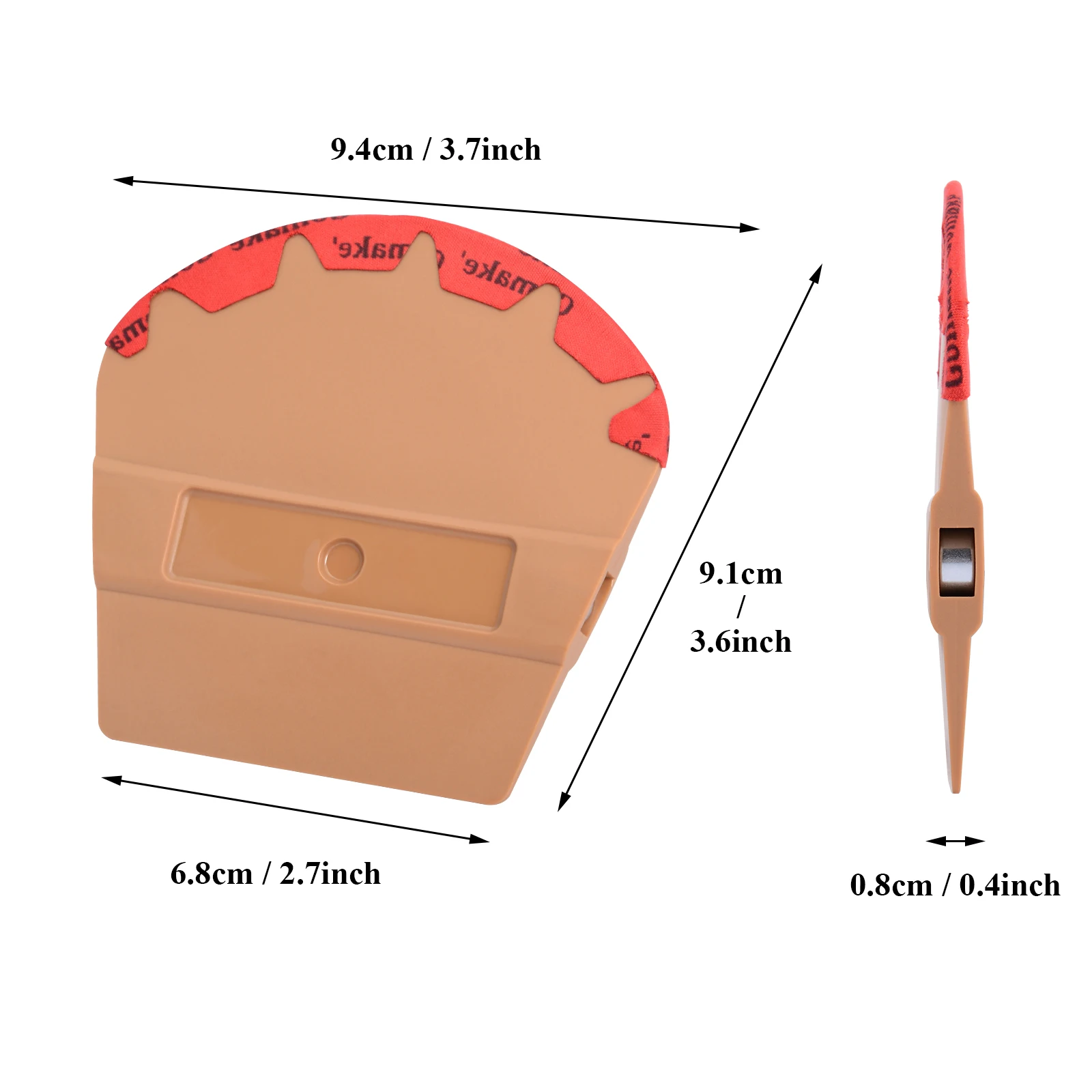 Razor Blade Scraper Car Wrapping Tools Car Sticker Remover Vinyl Squeegee Window Tinting Squeegee Automotive Film Tools FOSHIO Magnetic Squeegee Car Sticker Vinyl Wrap Microfiber Felt Scraper Window Tint Tool Magnet Carbon Fiber Film Applicator