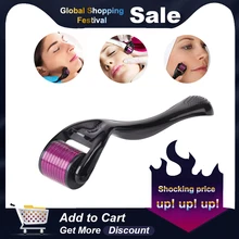 Дерма ролик 540 микроиглы ролик Набор для лица тела микродермабразия лица ролик косметический инструмент для удаления волос