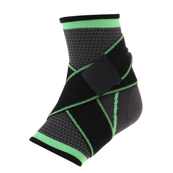 

Ankle Support Wrap Elastic Bandage Brace Foot Compression Sleeve Straps Protector for Ankle Strains Sprains