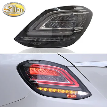 

Rear Fog Lamp + Brake + Reverse + Dynamic Turn Signal Car LED Tail Light Taillight For Mercedes Benz W205 C180 C200 C220 C300