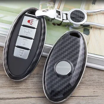 

Key Case Keychain ABS Shell Cover Exterior For Nissan Note 2014-2018 Replacement Protection Practical