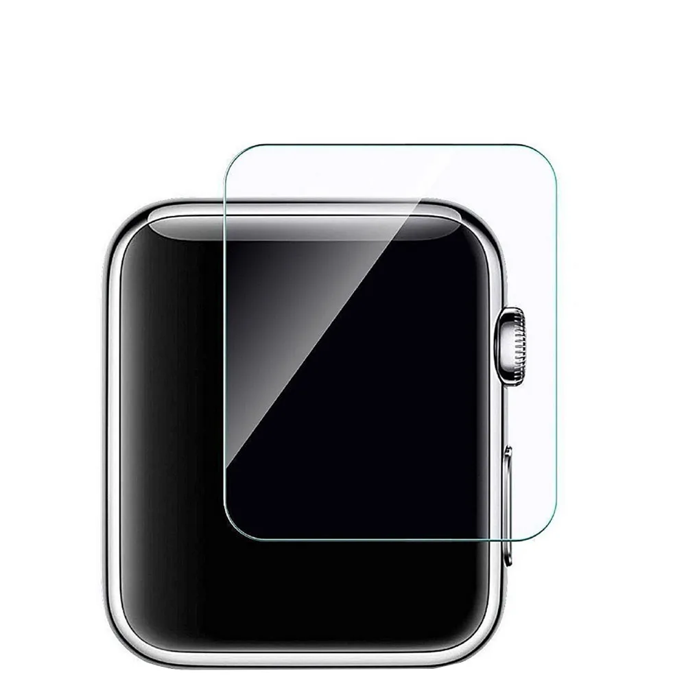 3 шт. закаленное Стекло для наручных часов Apple Watch iWatch серии 1/2/3 42 мм Экран Защитная пленка защита от образования пузырей с уровнем твердости 9h стекла закаленное защитное покрытие para reloj