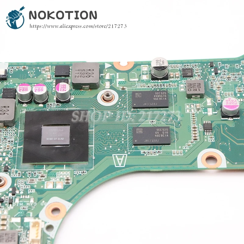 Most effective  NOKOTION DAX1BDMB6F0 Mainboard For HP Envy Notebook 17 17-G Laptop Motherboard Geforce 940M GPU SR2