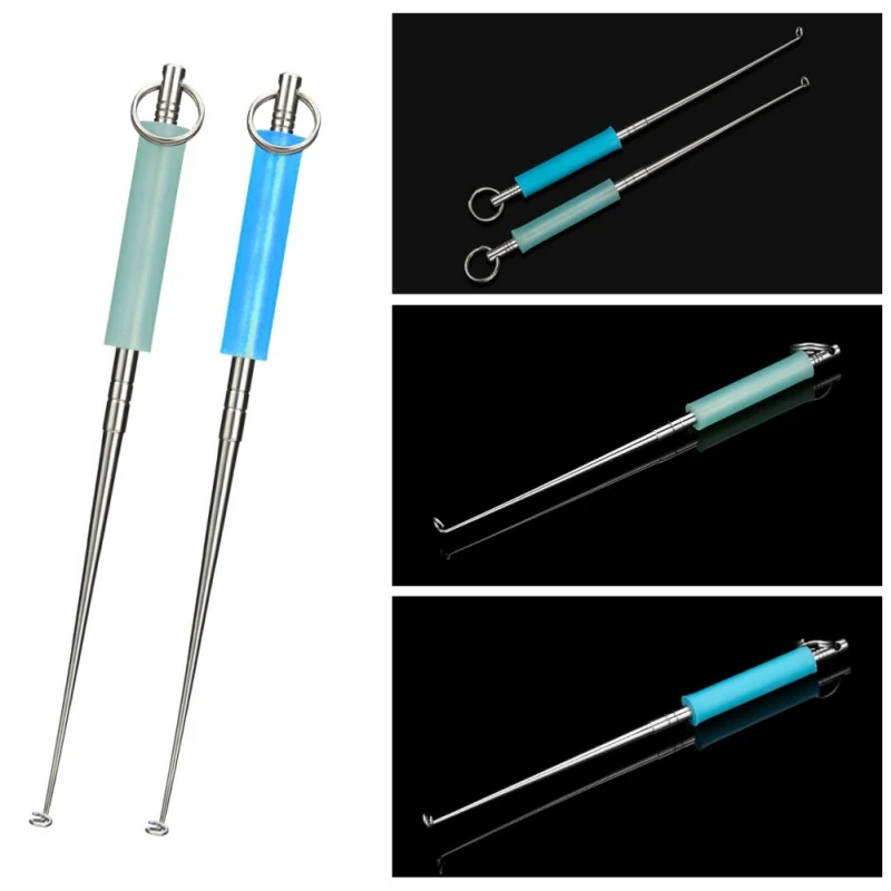 

Stainless Steel Safety Extractor Fishing Hook Detacher Remover Rapid Decoupling Device Fishing Tackle