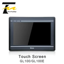 Kinco tela sensível ao toque gl100 gl100e atualizado versão interface homem-máquina 10.1 Polegada entrada de substituição de porta serial mt4532t/e
