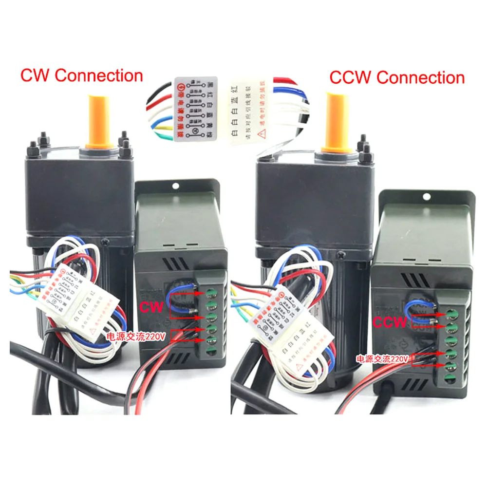 150K AC220V 120W Adjustable Rate Single Phase Asynchronous Gear Motor with Capacitor for Home Applications Industrial Devices WXQ-XQ Reduction Gear Motor 150K AC220V 120W Adjustable Rate Single Phase Asynchronous Gear Motor with Capacitor for Home Applications Industrial Devices WXQ-XQ Reduction Gear Motor