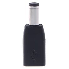 DC 5,5x2,1 мм штекер к Micro USB гнездовой разъем адаптер зарядки конвертер