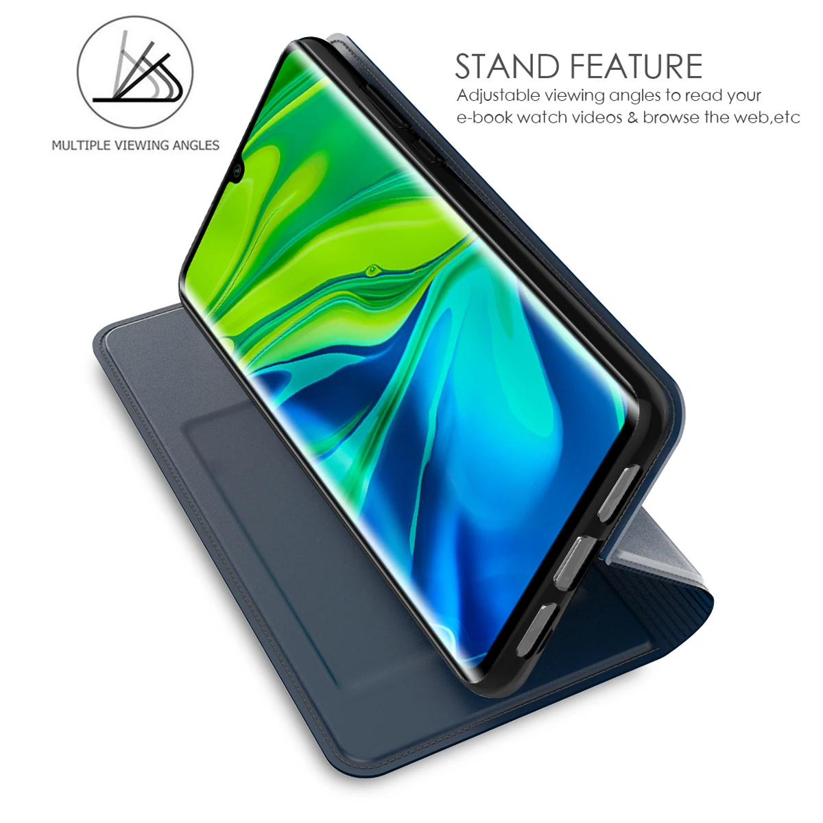 Чехол для Xiaomi Mi Note 10 10 Pro, роскошный чехол из искусственной кожи с откидной крышкой и магнитной подставкой для Xiaomi Mi CC9 Pro, чехол со слотом для карт