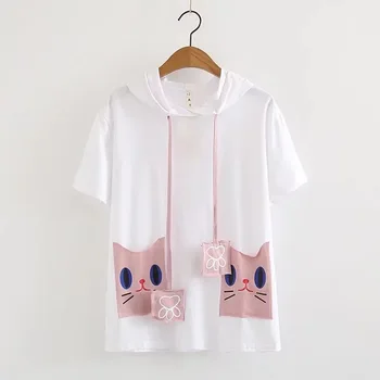 

2019 new printed t shirt women t shirt femme tshirt summer O-Neck Cotton Casual