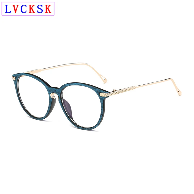 Модные Ретро Имитация древесины синий светильник Блокировка близорукость очки для женщин и мужчин близорукие компьютерные очки 0,-1,0~-6,0 N5