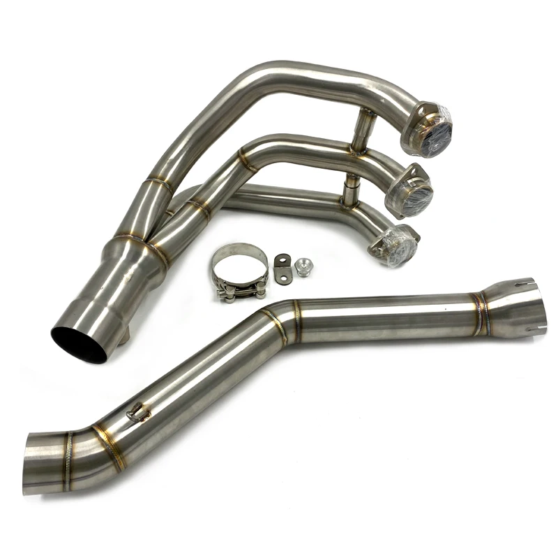 MT-09 Tracer Slip-On мотоцикл выхлопной скутер передняя труба полная система для Yamaha FJ-09 MT-09 MT09 TRACE 15 16 17 лет