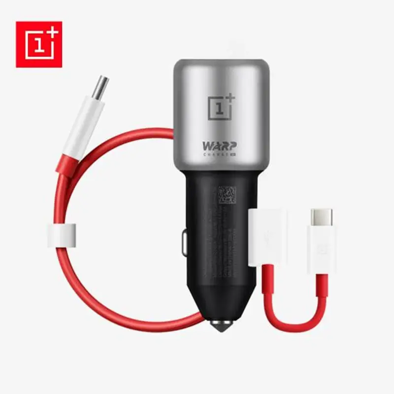 Оригинальный OnePlus Warp Charge 30 автомобильное зарядное устройство EU UK вход 12V 24V 4.5A