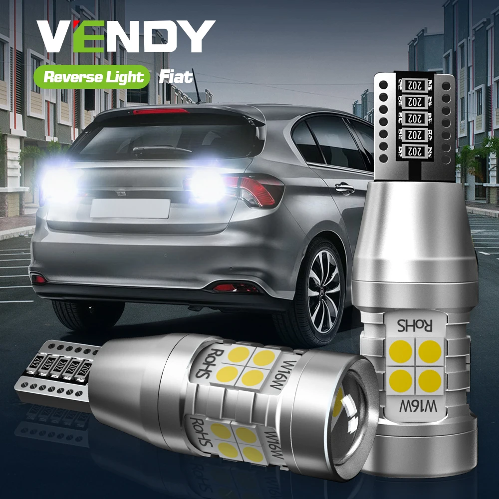 2x LED Reverse Light Blub Lamp Canbus W16W T15 For Fiat 500 500C 500L Ducato Punto Tipo Panda 2013 2014 2015 2016 2017 2018 2019 |