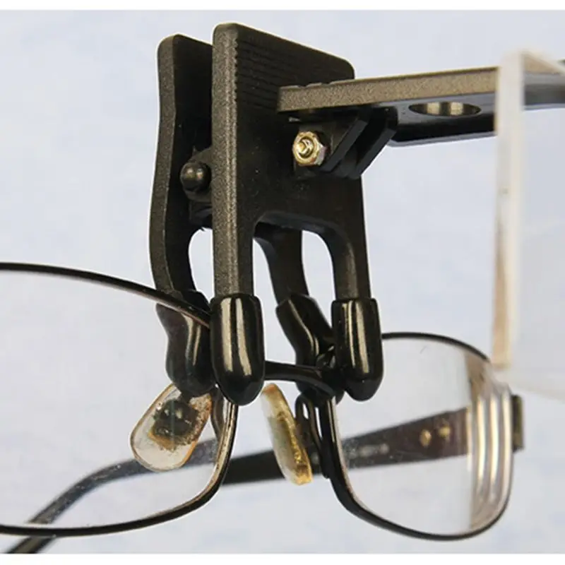 

Hot Magnifier Folding Handfree Clip On Clear Magnifying Glasses Lens Precise