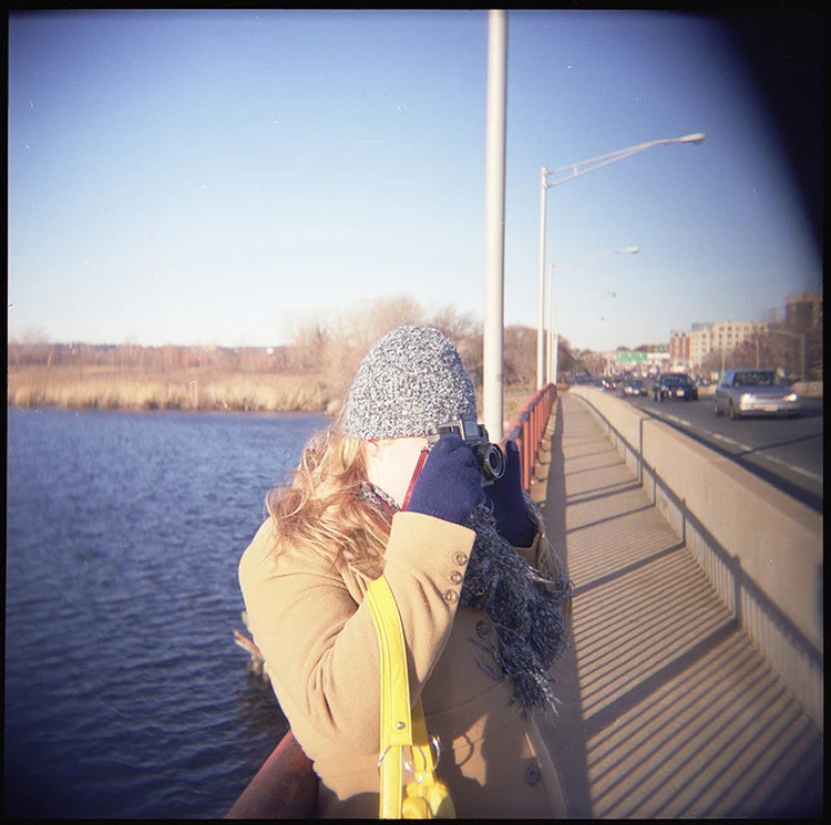 HOLGA 120N розовая 120 камера среднего формата Ломография ЛОМО Кодак Fujifilm