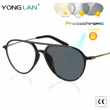 

Tungsten Photochromic Reading Glasses Men Presbyopia Eyeglasses sunglasses discoloration with diopters 1.0 1.25 1.5 1.75 2.0 2.5