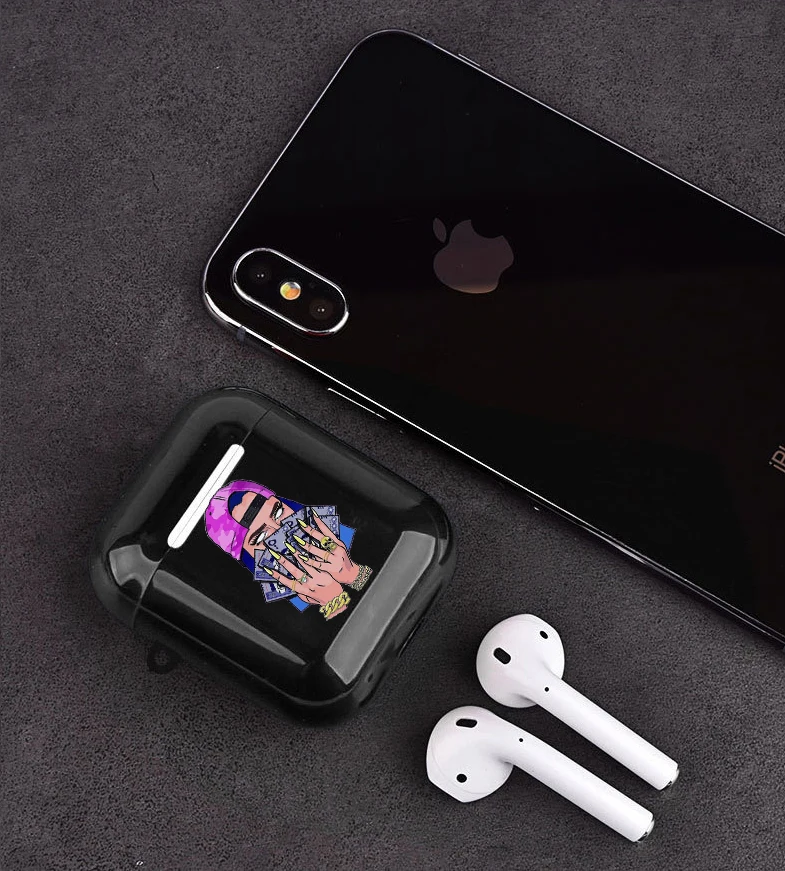 Чехол для телефона Make Money Not Friends Kash черный чехол Airpods 2 1 наушников мягкий из ТПУ