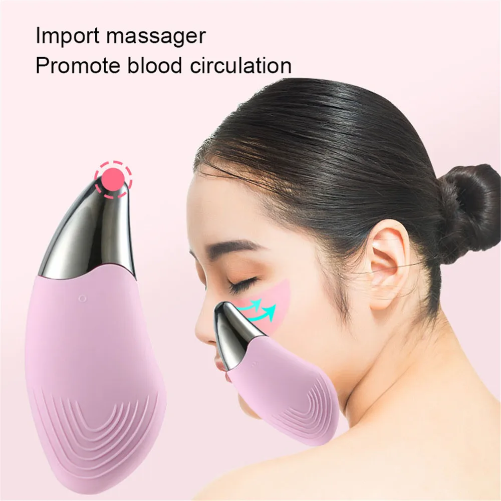 Waterproof Facial Cleansing Brush Rechargeable Exfoliating Electric Face Scrubber Cleanser Brush for Men & Women