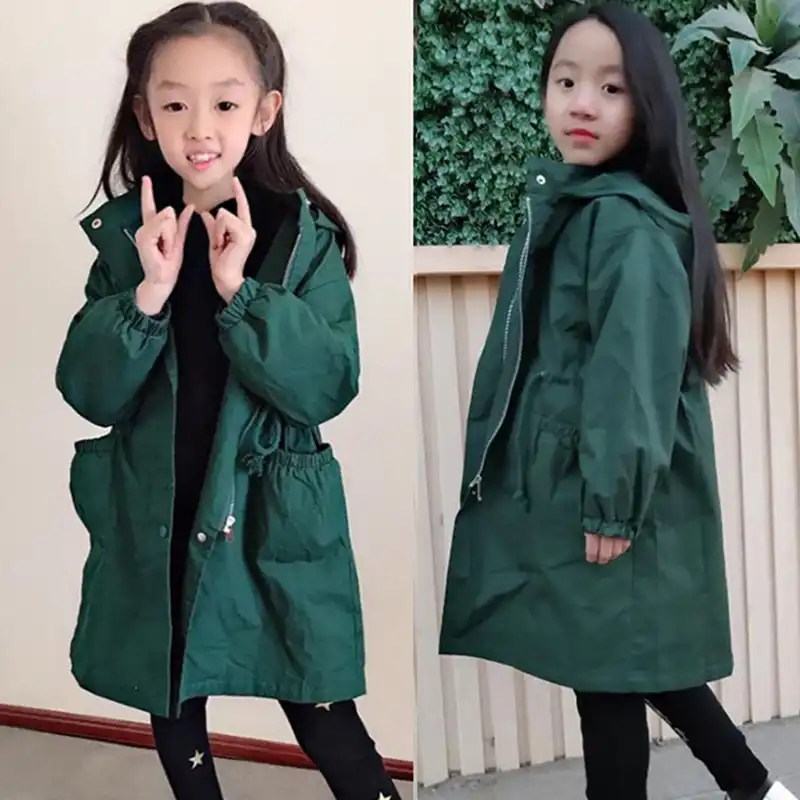 little girls long coats