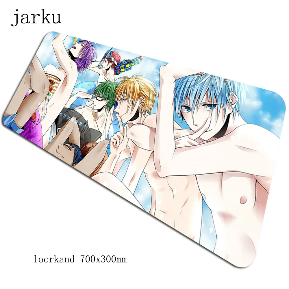 Коврик для баскетбола Kuroko мышь высокого класса компьютерный коврик для мыши 700x300X2 мм padmouse милый коврик для мыши гаджет аниме настольные коврики - Цвет: Size 700x300X2MM
