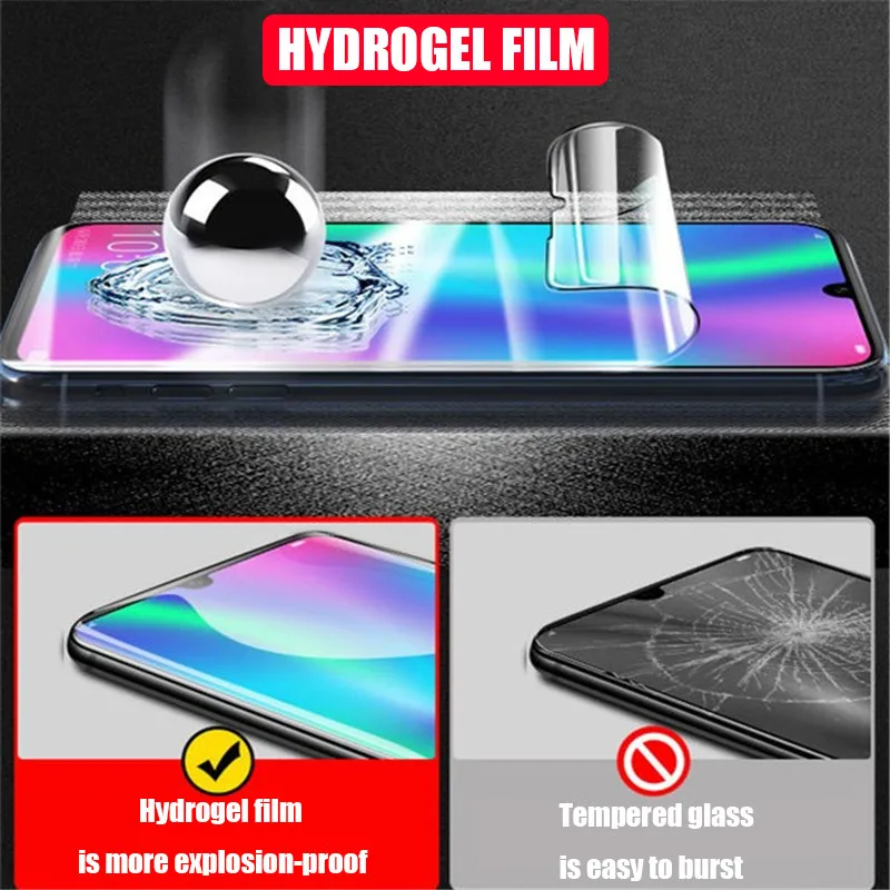 21D Защита экрана для huawei Honor 10 9 Lite Гидрогелевая пленка для huawei Nova 3 3e 3i P Smart Z мягкая пленка не стекло