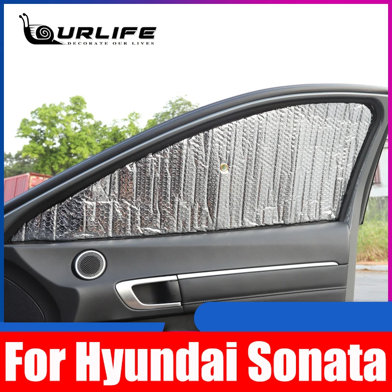 Reflective Car Windshield Window Sun Shade Visor Shield Cover Suction Sunshield Curtain For Hyundai Sonata DN8 10th 2020 2021