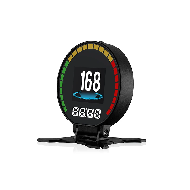 Лидер продаж Авто P15 HUD АВТО OBDII автомобиля hud OBD2 Порты и разъёмы на лобовое стекло Дисплей км/ч, показывающая превышение скорости Предупреждение лобовое стекло сигнализации проектор Системы