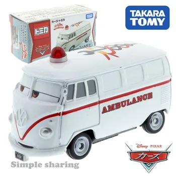 

Tomica Cars Rescue Go Go Fillmore type ambulance