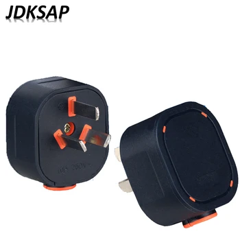 

5x AU NZ Australian Chinese AC Electrical Power Rewireable Plug Male Wire Socket Outlet Adaptor Extension Cord Cable Detachable