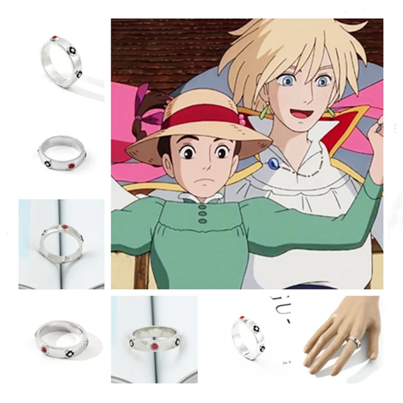 Howls Ring Howl Moving Castle  Howls Moving Castle Matching Rings - Howl's  Ring - Aliexpress