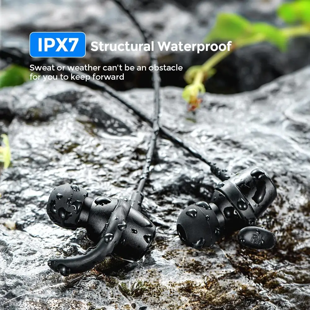 Магнитные спортивные наушники Mpow S16 12 часов работы iPX7 водонепроницаемые Bluetooth 5 0