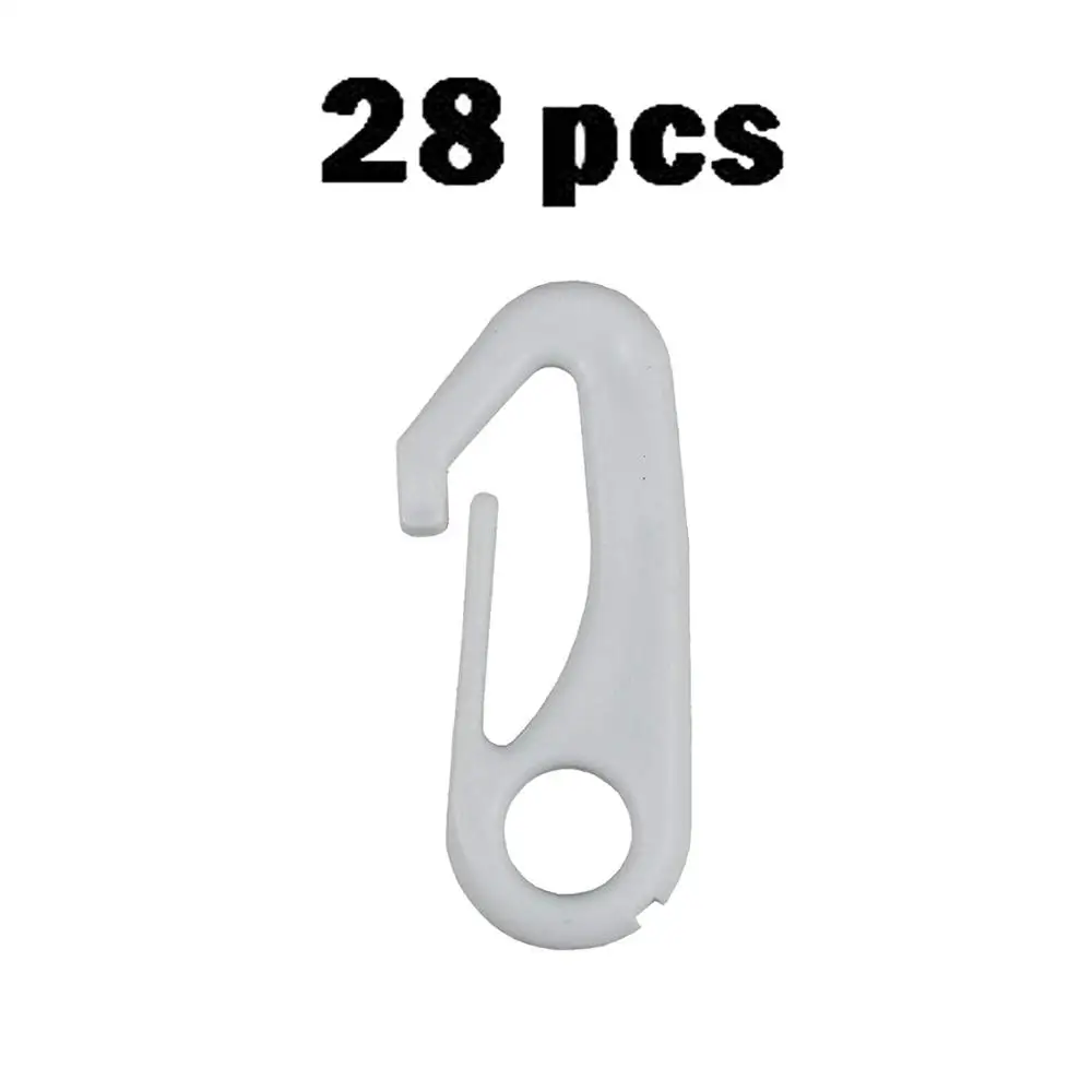 Pmsanzay 28 Pack, Heavy Duty Flagpole Snap Hook Clips-Flag Pole Clip Snaps Hook Flag Pole Attachment Accessory Hardware-Atta