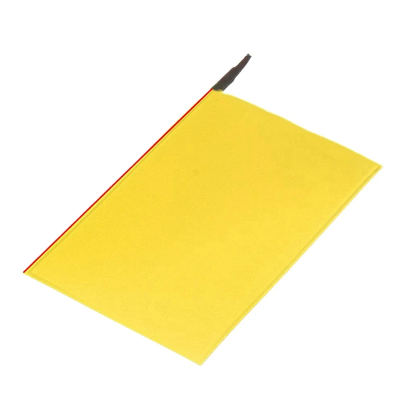 Yellow 105 мм x 148 мм EL Панель электролюминесцентный лист неоновые лист+ привода 12V - Цвет: Yellow