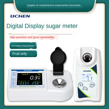 

Digital display sugar meter fruit sugar tester detector sweetness tester handheld refractometer high precision