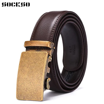 

2019 NEW Top Brand Designer Belt Man Cow For Men Automatic Buckle Strap Fashion Waist Male Leather Belt PK3061