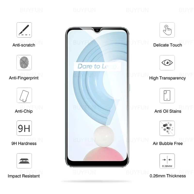 Glass For Realme C20A C11 2021 C20 Screen Protector Tempered Glass Protective Phone Camera Film For OPPO Realme C11 2021 C20A mobile protector
