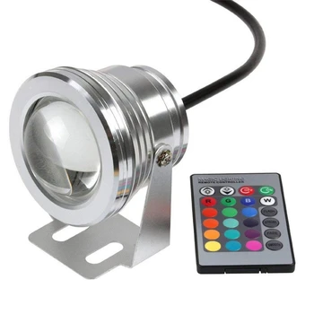 

A variety of 10w rgb 12v colorful underwater lights, swimming pool lights, fountain lights, bath lights, etc.