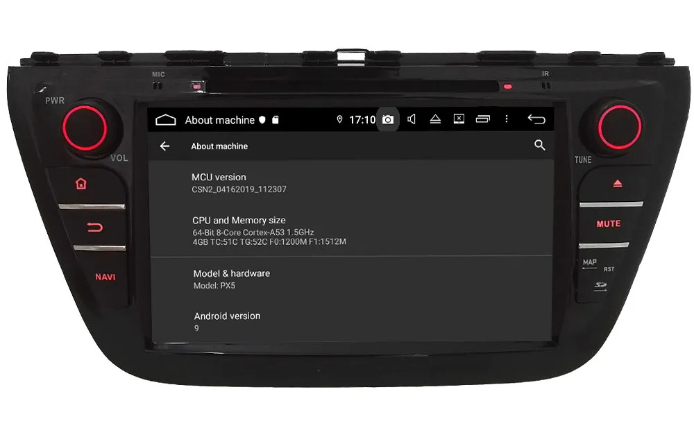 Klyde " ips 4G Android 9,0 Восьмиядерный 4 Гб ОЗУ 64 Гб ПЗУ DSP BT автомобильный DVD мультимедийный плеер стерео для Suzuki S-Cross SX4