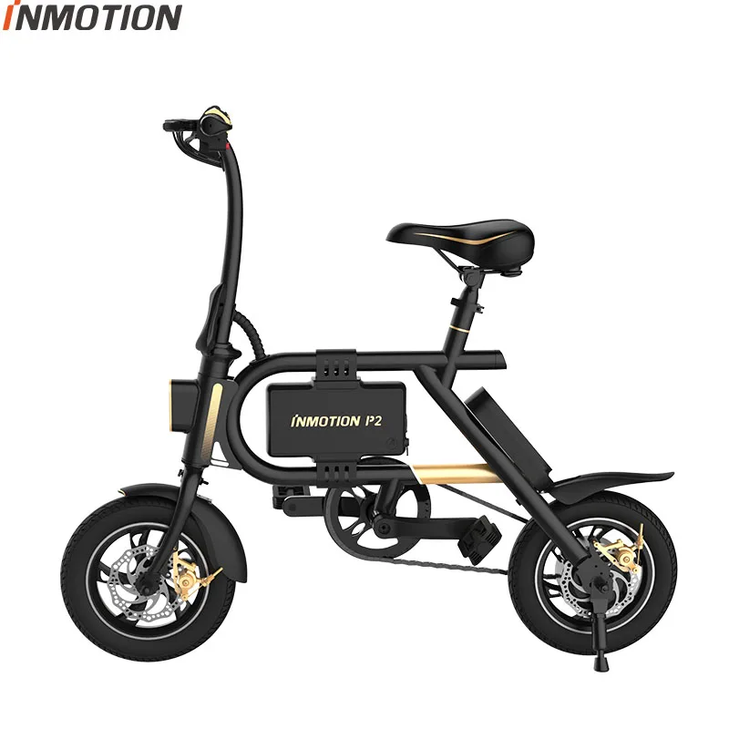 INMOTION P2 EBIKE складной велосипед мини велосипед электрический скутер литий-ионный аккумулятор 350 Вт CE RoHS FCC - Цвет: US Standard Plug