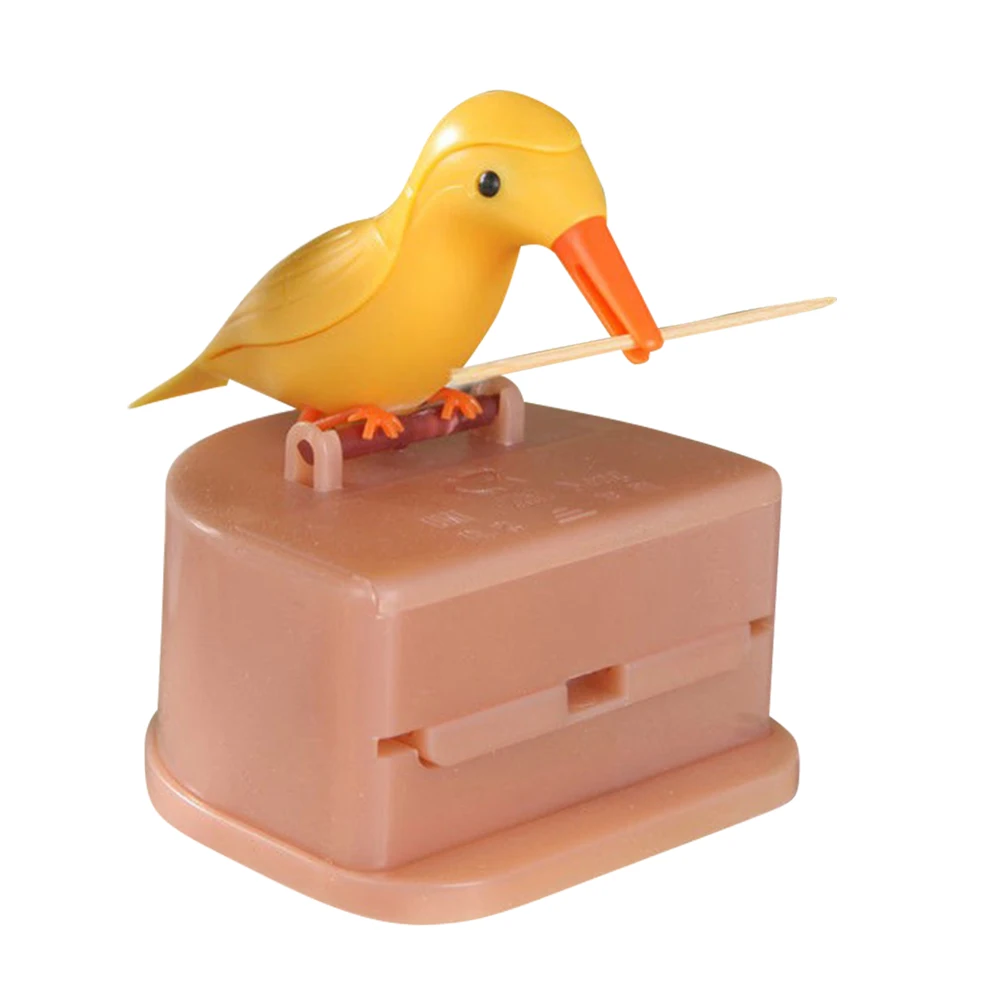 2 Автоматическая коробка для зубочистки птиц пресс автоматическая коробка для зубочистки Деревенский домик украшения кухни SLC88 - Цвет: 2