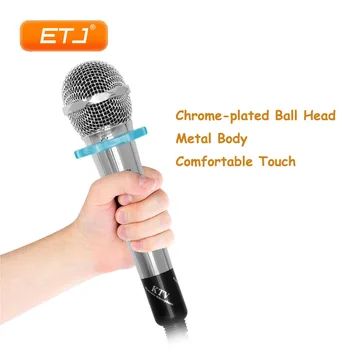 

Professional Dynamic Microphone Karaoke Wired 5 Meters Copper Low Noise Cable KTV Top Quality Vocal All-in-one Microphones K-11