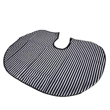 Водонепроницаемый полосатый фартук для стрижки волос Парикмахерская накидка Парикмахерская Ткань Парикмахерская мантия нагрудник фартук цвет волос Обертывания