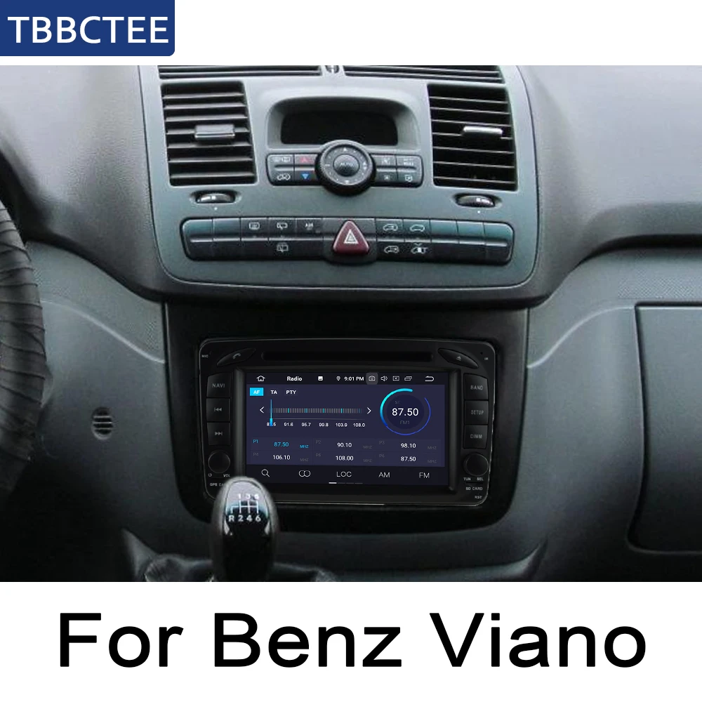 Для Mercedes Benz Viano 2004~ 2007 NTG автомобильный dvd-плеер на основе Android мультимедийная карта gps-навигации автомобильное радио Wi-Fi Bluetooth HD экран