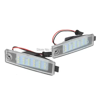 

2Pcs LED Number License Plate Light Lamp for TOYOTA Hiace S.B.V/Highlander/RAV4/Land Cruiser 200/For Lexus RX300/For Scion XB