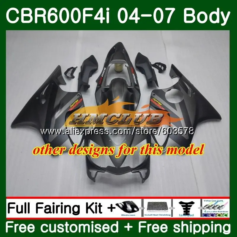 Комплект для HONDA CBR 600F4i CBR600 FS CBR 600 F4i 04 05 06 07 71CL. 22 CBR600F4i CBR600 F4i 2004 2005 2006 2007 обтекатель светло-фиолетовый