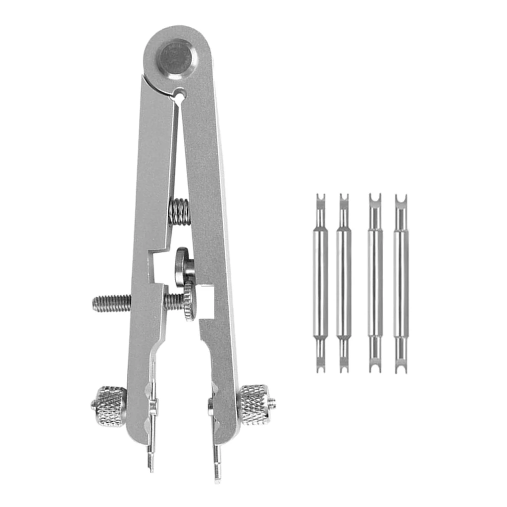 Watch Bracelet Spring Bar Plier Remover Replace Removing Tweezer Kit 