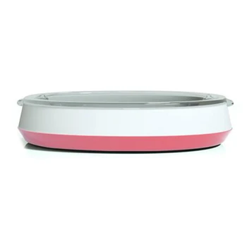 

Pink Pet Glass Bowl Dog Cat Drinking Water Feeding Bowl Food Bowl Drinking Water Bowl Drinking Water Feeder