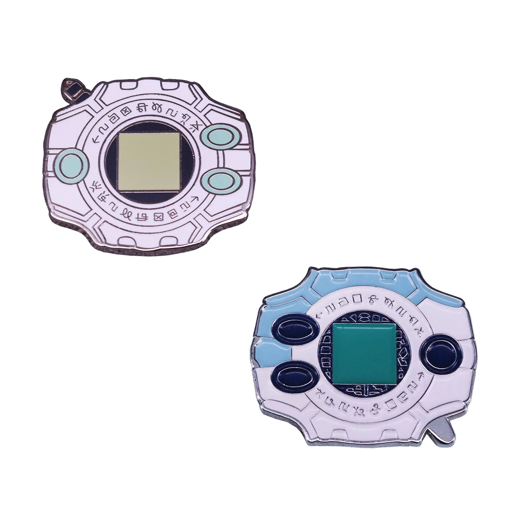 Digimon Adventure Digivice Dello Smalto Pin 90S Infanzia Nostalgia Dei Monili