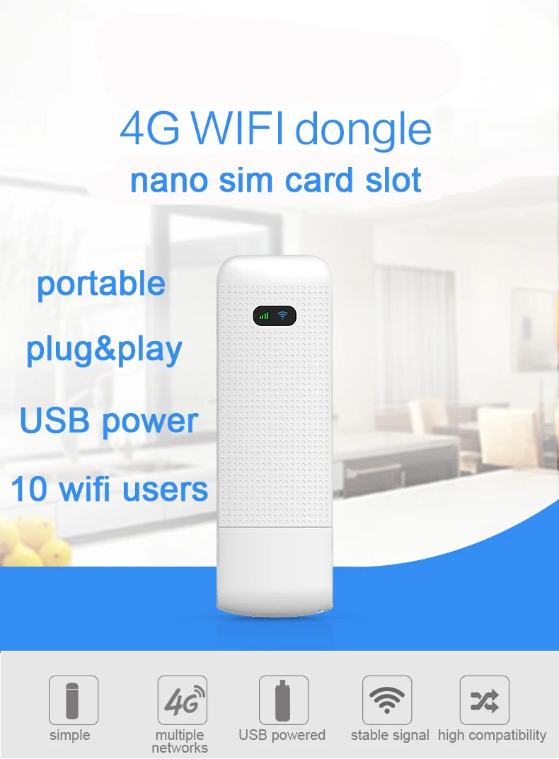 LDW922 nano SIM Слот для Карт мобильный портативный беспроводной LTE USB модем dongle